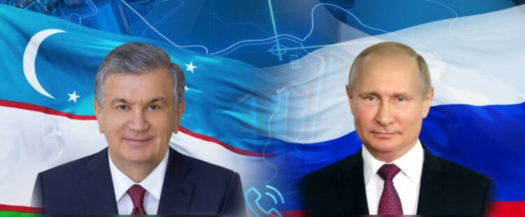 Presidents of Uzbekistan and Russia hold a phone call