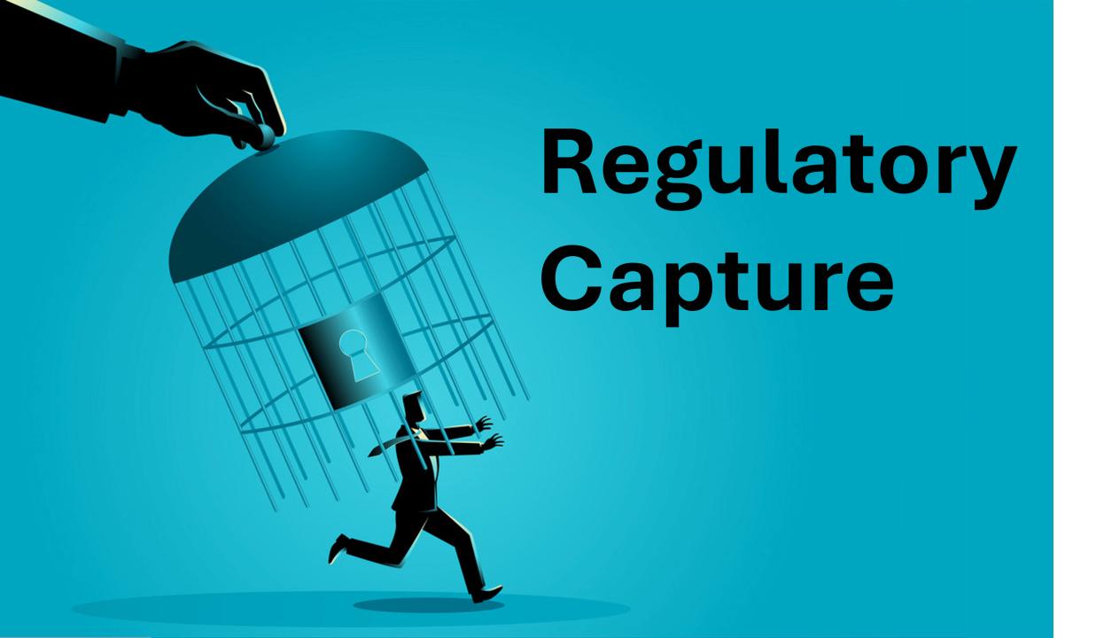 Unbreakable Regulatory Captures — Unless Regulators Are Broken